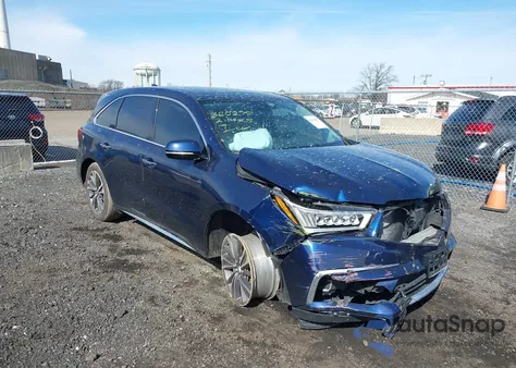 2020 Acura Mdx from USA, damaged, VIN 5J8YD4H74LL001950